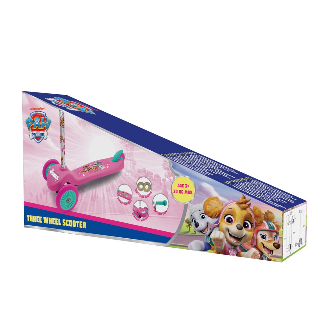 3-WHEEL SCOOTER Paw Patrol - Girls