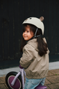 Kids helmet  Beary - Mocha - Size 48-52