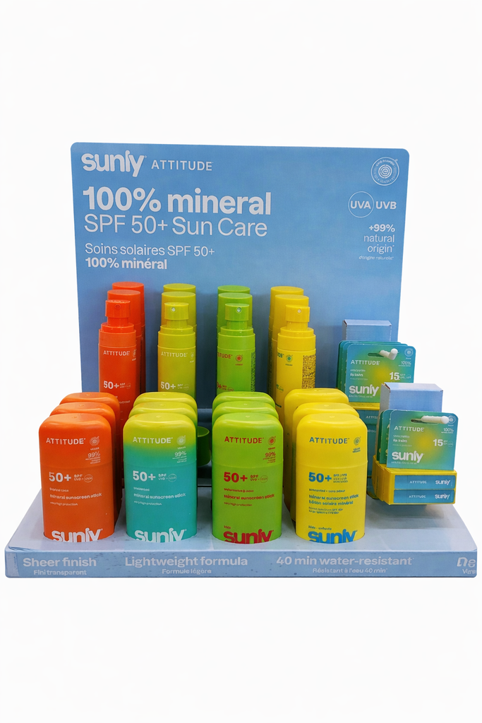 Sunly Counter SPF50 Display POS