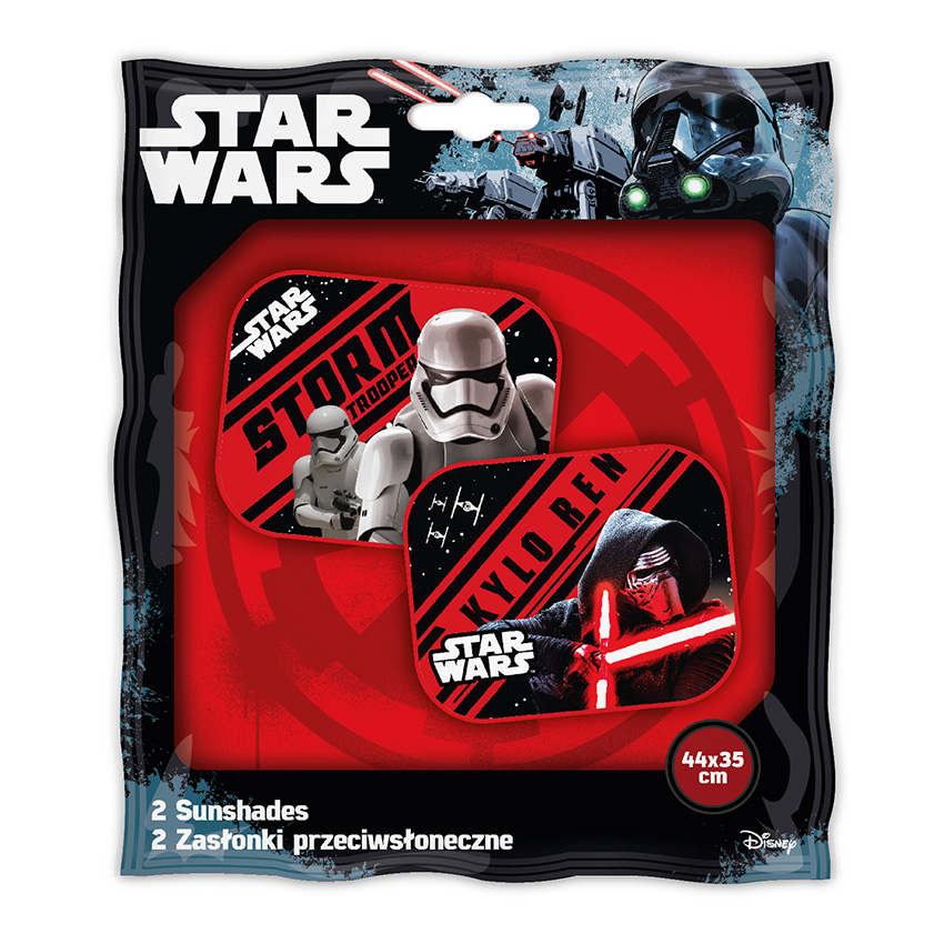 SUNSHADES 2 PCS 44*35CM STAR WARS