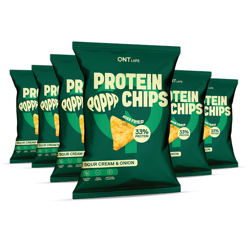 [QNTLIIFE031] Protein Chips Cream & Onion 12 x 50g