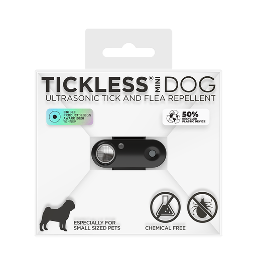 [M01BL] TICKLESS MINI DOG - Black 