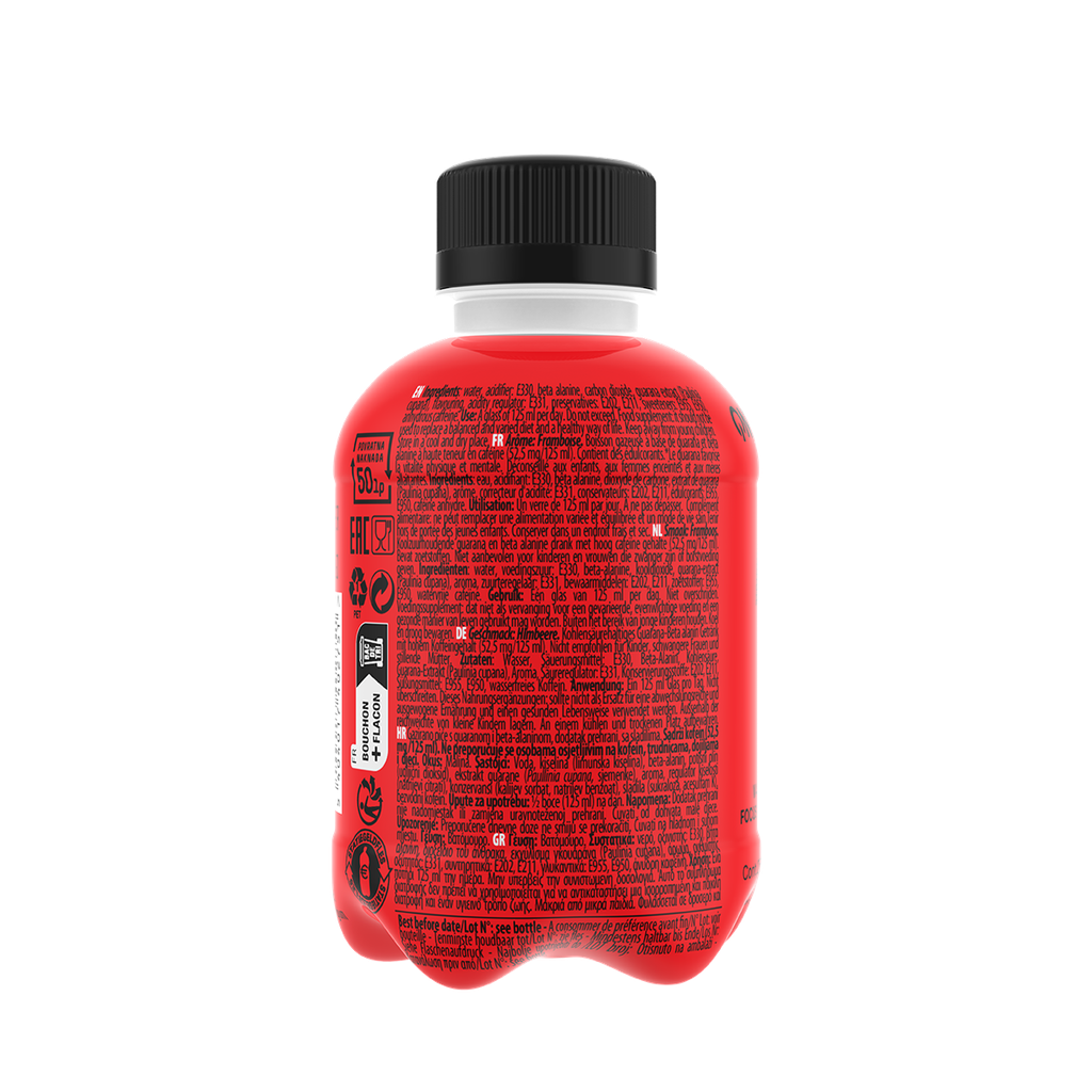 KICK DRINK - Zero Sugar Raspberry   - 250 ml