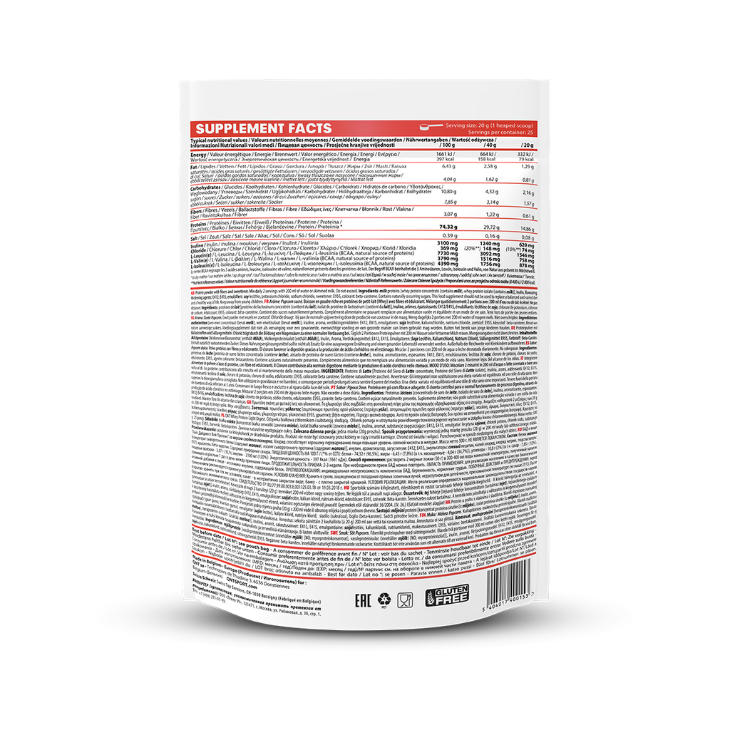 LIGHT DIGEST WHEY PROTEIN - Sweet Popcorn - 500 g