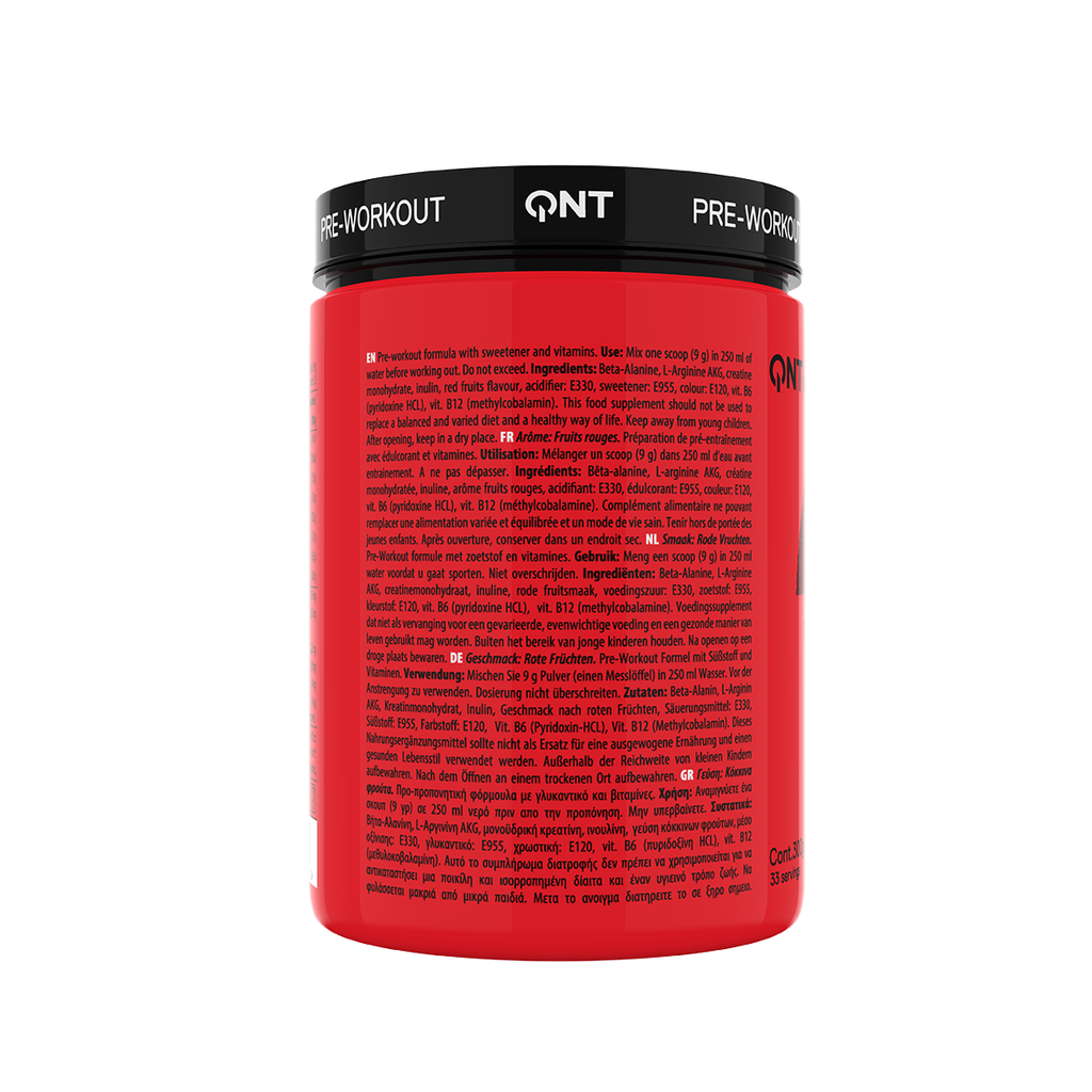 Pre-Workout (PUMP RX) - Red Fruits - 300 g