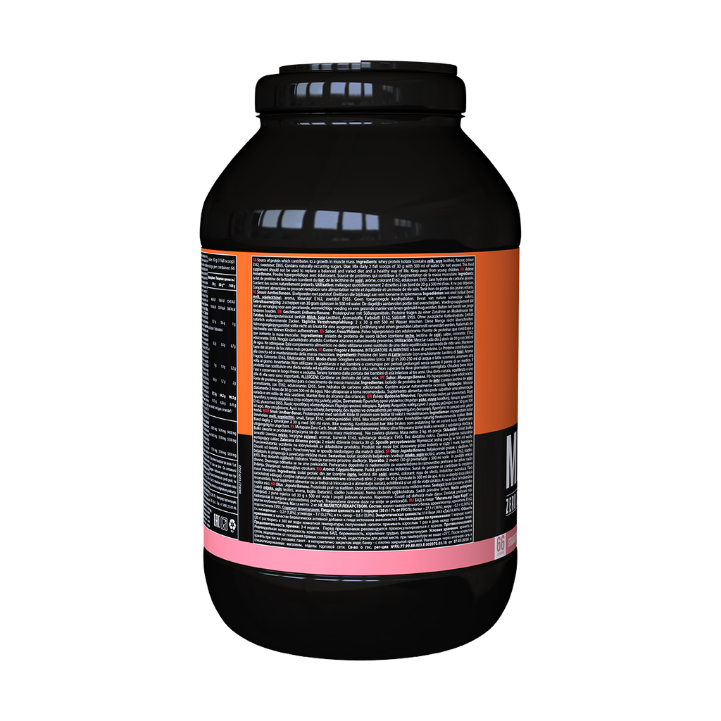 ZERO CARB METAPURE - Strawberry/Banana - 2 kg