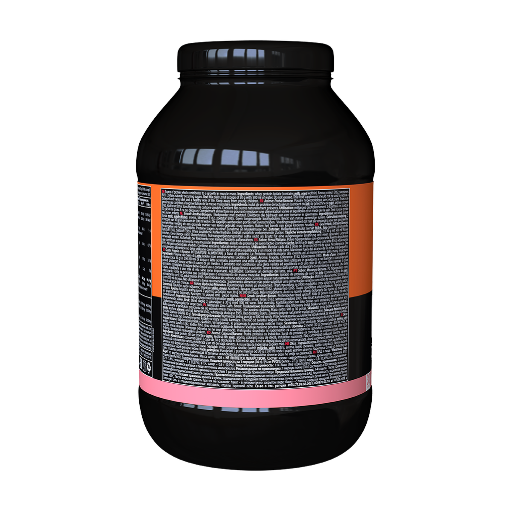 ZERO CARB METAPURE - Strawberry/Banana - 908 g