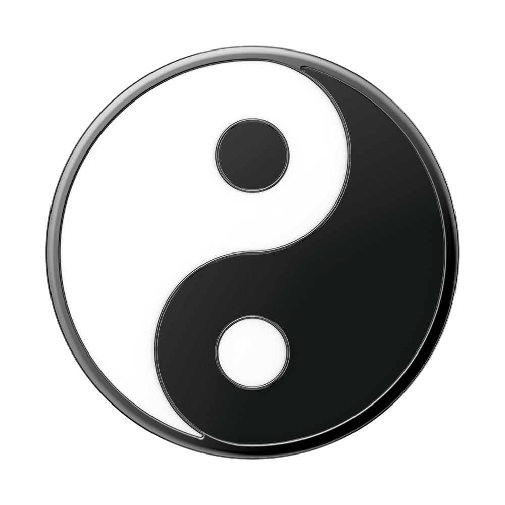 ENAMEL YIN YANG