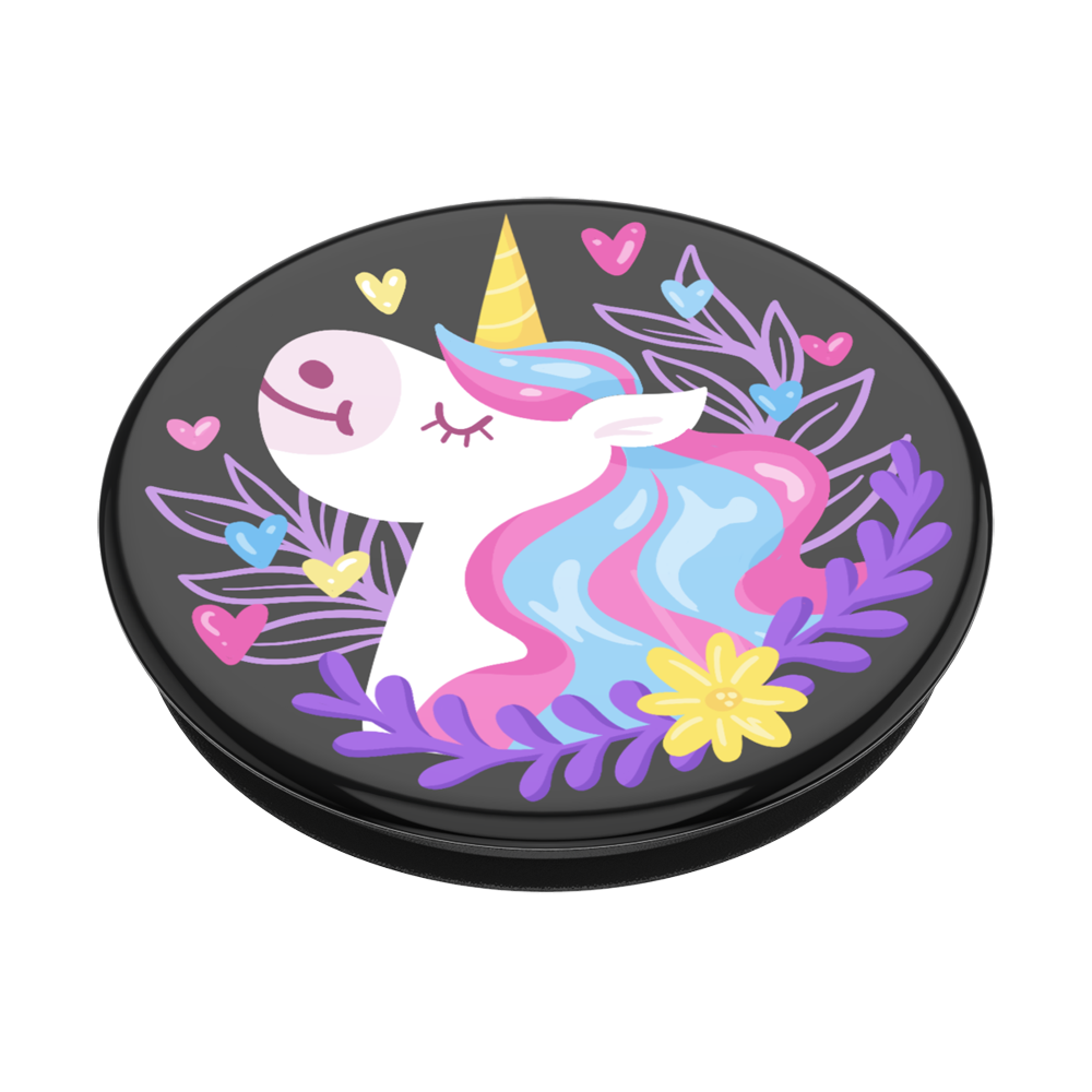 Unicorn Day Dream Black Gloss