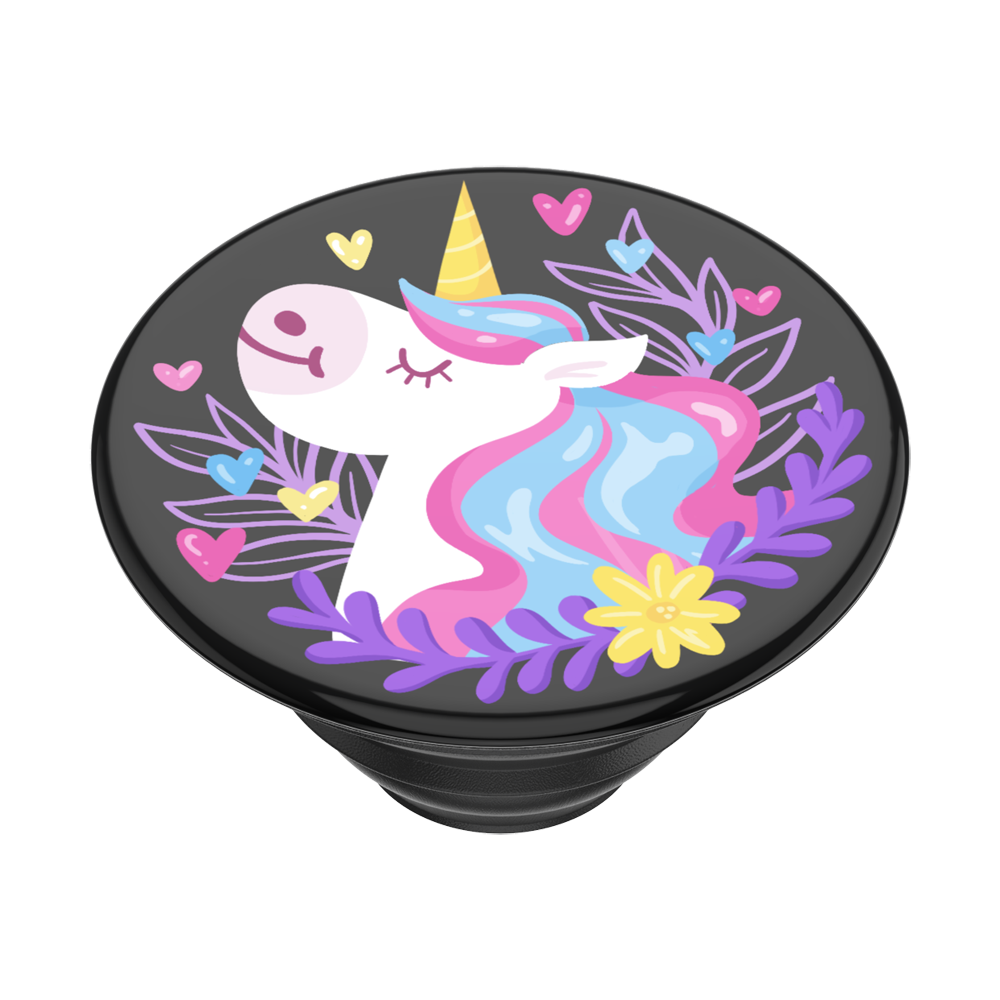 Unicorn Day Dream Black Gloss