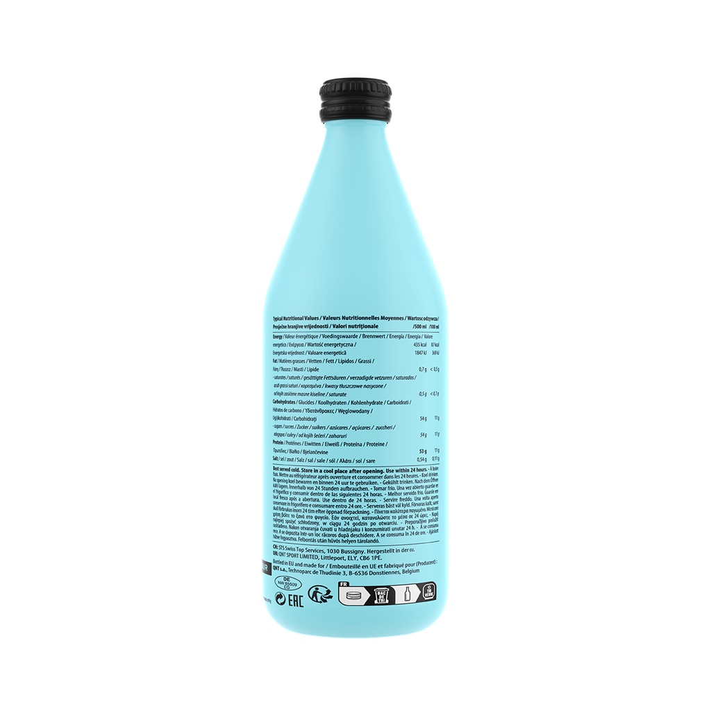 PROTEIN SHAKE  glass bottle - Vanilla - 500 ml