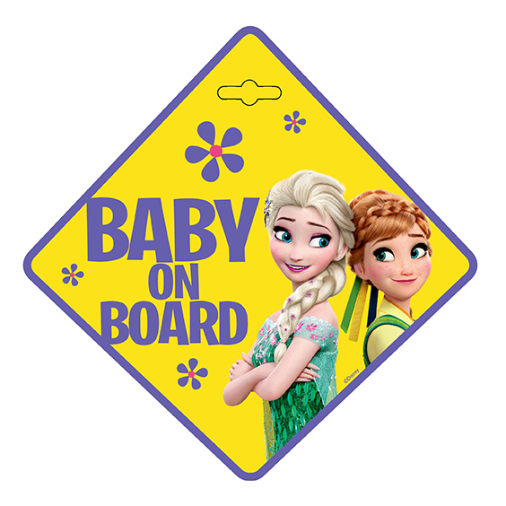 BABY ON BOARD FROZEN