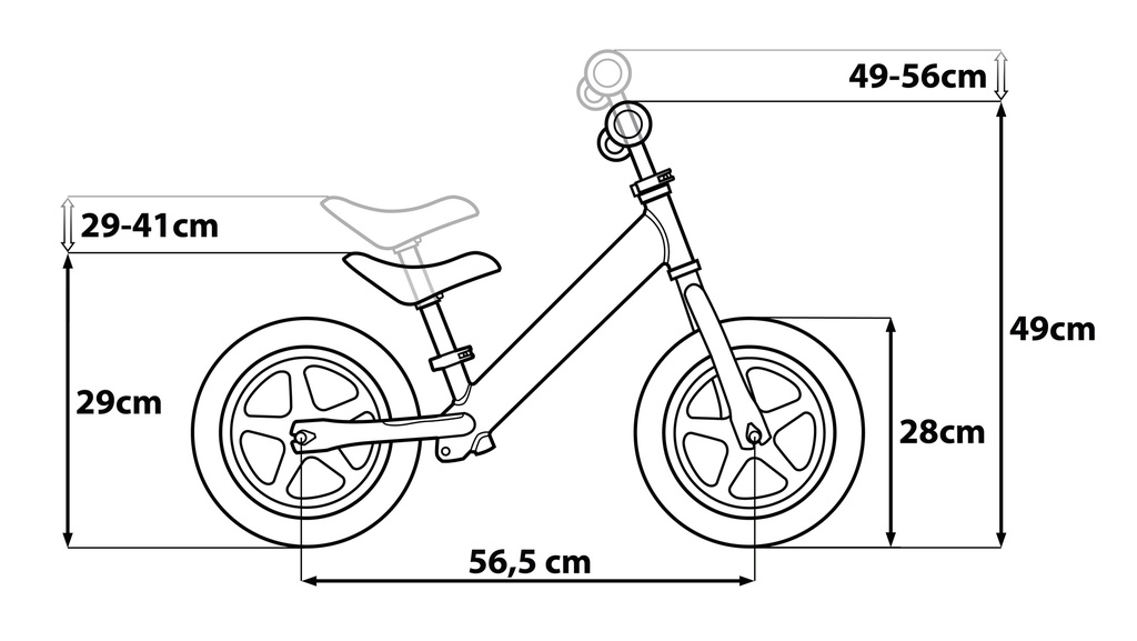 METAL BALANCE BIKE CARS