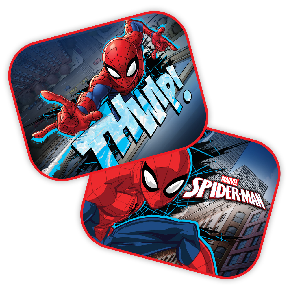 SUNSHADES 2 PCS 44*35CM SPIDER MAN