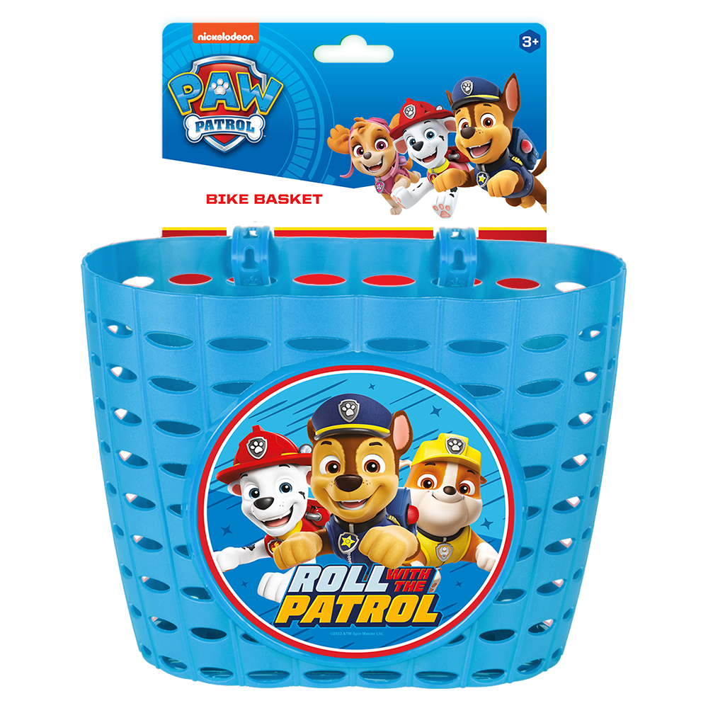 BIKE BASKET PAW PATROL BOY