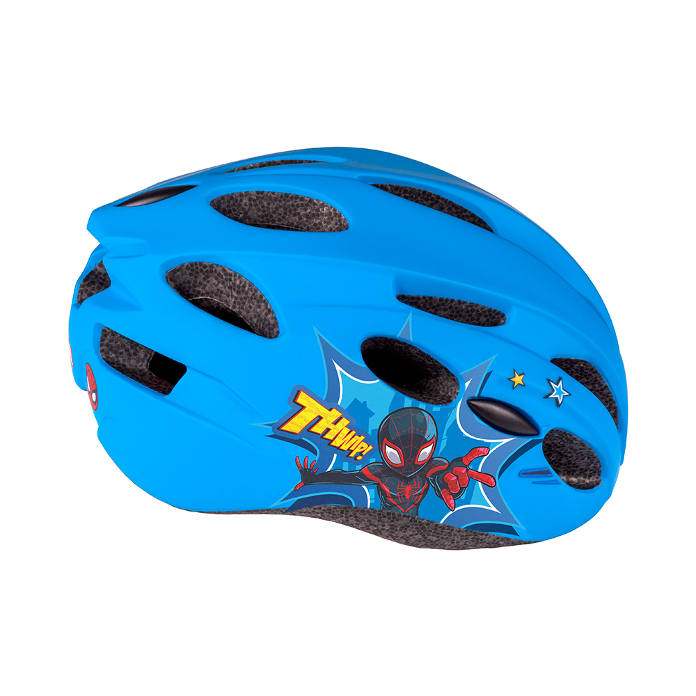 BIKE HELMET IN-MOLD SUPER HERO SPIDERMAN