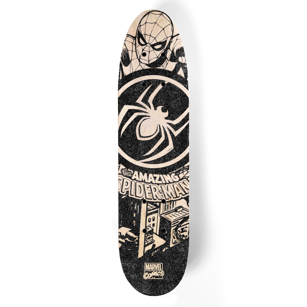 WOODEN SKATEBOARD 24" x 5,9" /61 x 15cm SPIDER MAN