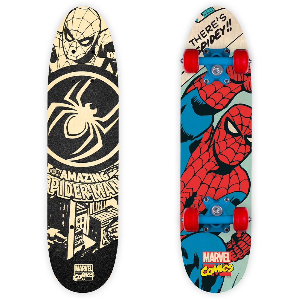 WOODEN SKATEBOARD 24" x 5,9" /61 x 15cm SPIDER MAN