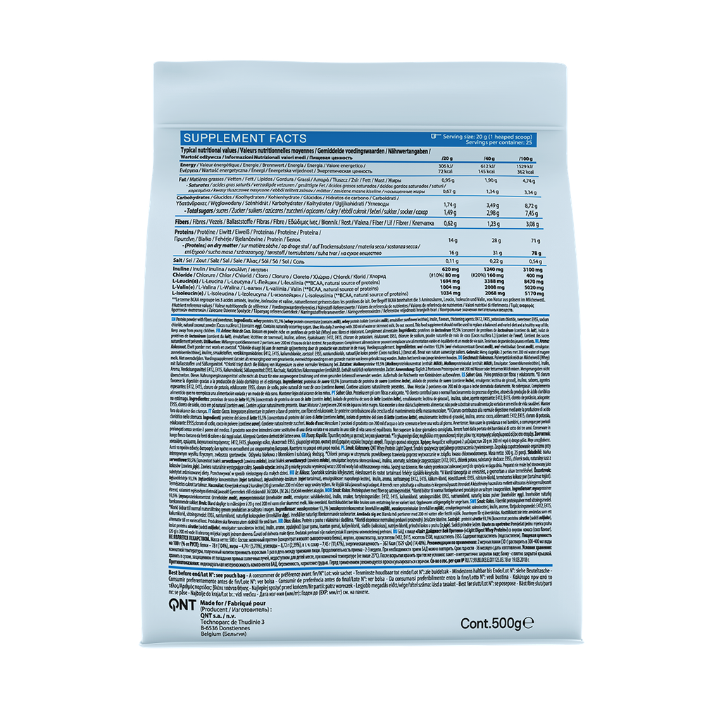 LIGHT DIGEST WHEY PROTEIN - Coconut - 500 g