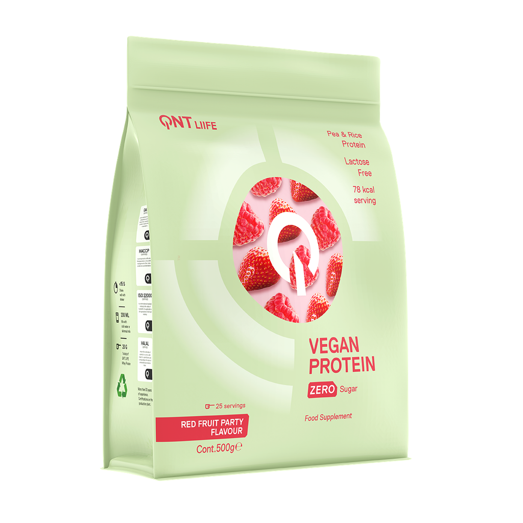 VEGAN PROTEIN POWDER - Red Fruits Party - 500 g