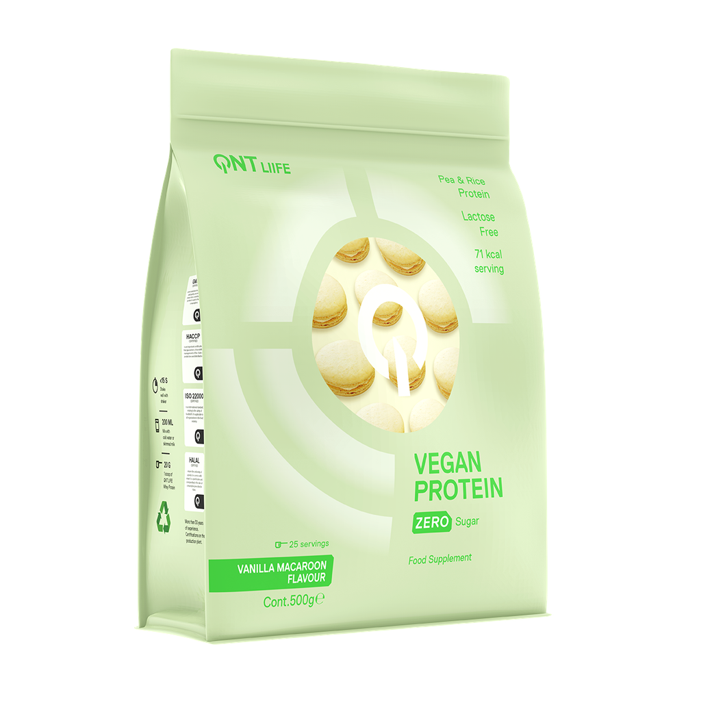 VEGAN PROTEIN POWDER - Vanilla Macaroon - 500 g