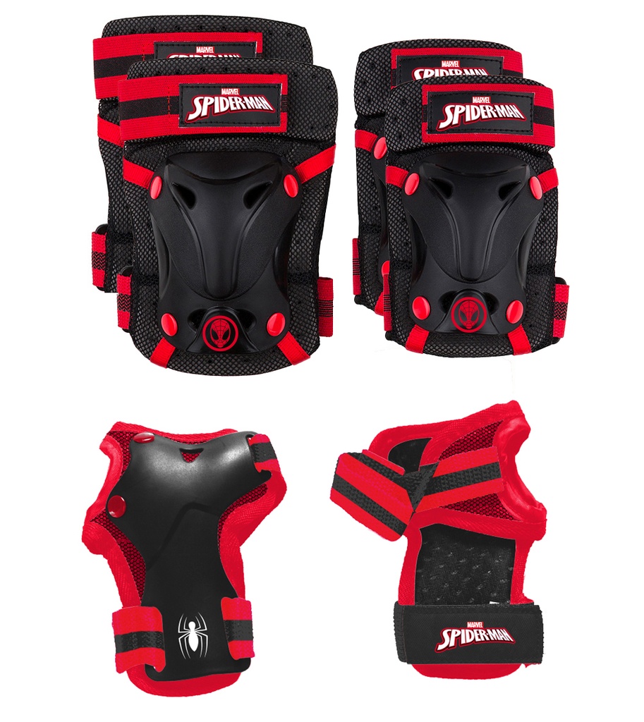 SKATE PROTECTORS SET AVENGERS: knee/elbow/wrist