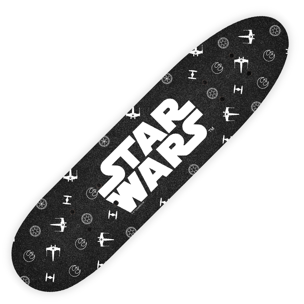 WOODEN SKATEBOARD 24" x 5,9" /61 x 15cm STAR WARS