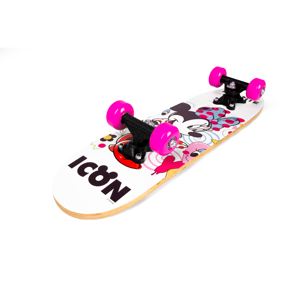 WOODEN SKATEBOARD 24" x 5,9" /61 x 15cm MINNIE