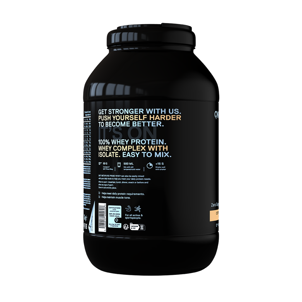 PRIME WHEY -  100 % Whey Isolate & Concentrate Blend - Coffee Latte - 2 kg