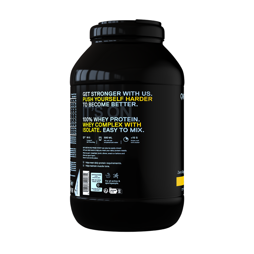 PRIME WHEY - 100 % Whey Isolate & Concentrate Blend - Banana - 2 kg