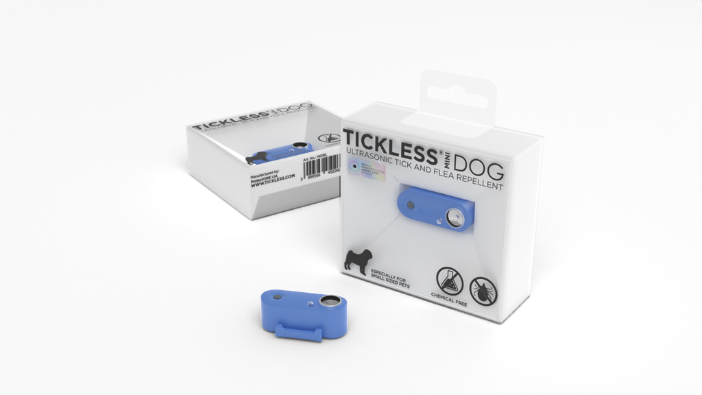 TICKLESS MINI DOG - Greek Blue