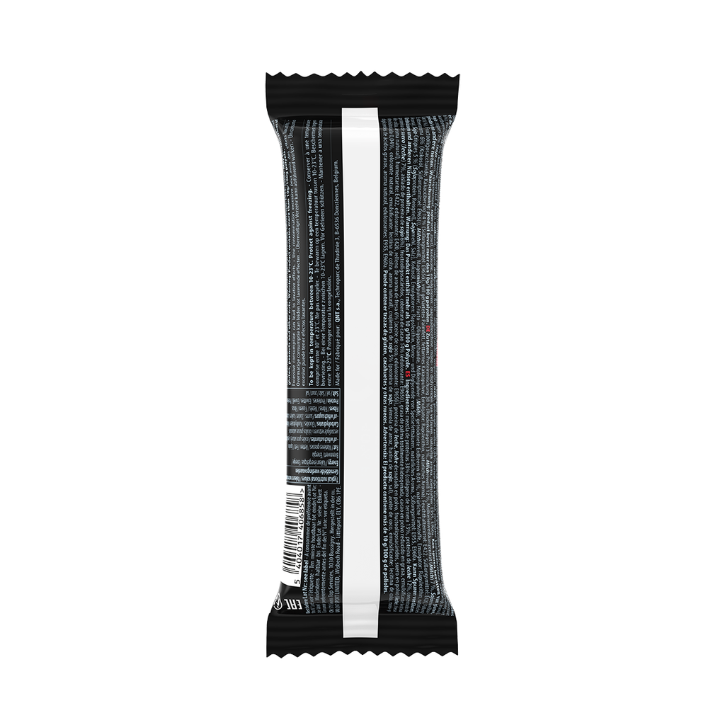 QNT METAPURE - 40% Protein Crunchy Bar Low Sugar - Creamy Strawberry - 12 x 65g