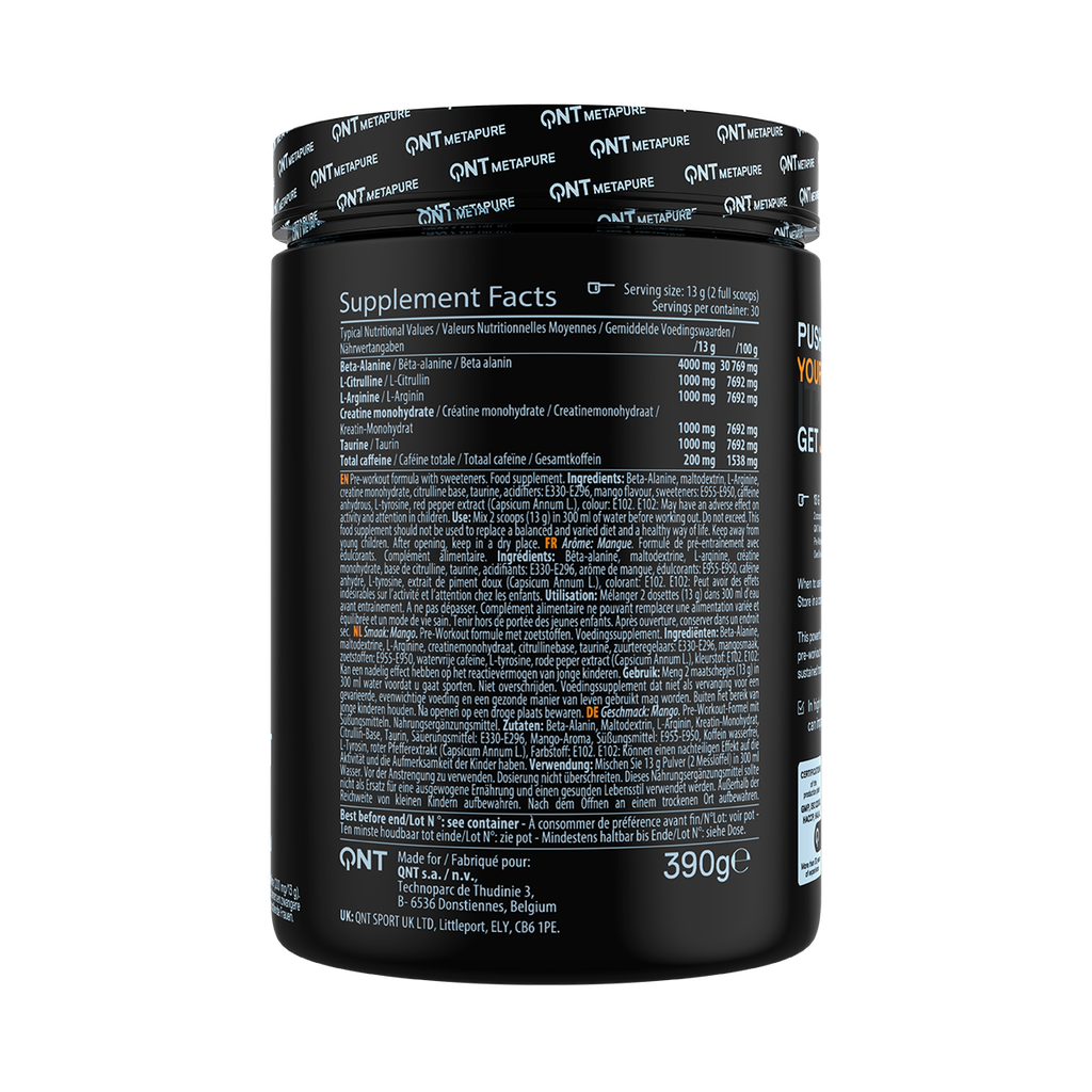 Pre Workout Overdrive Mango Massacre - 390 g