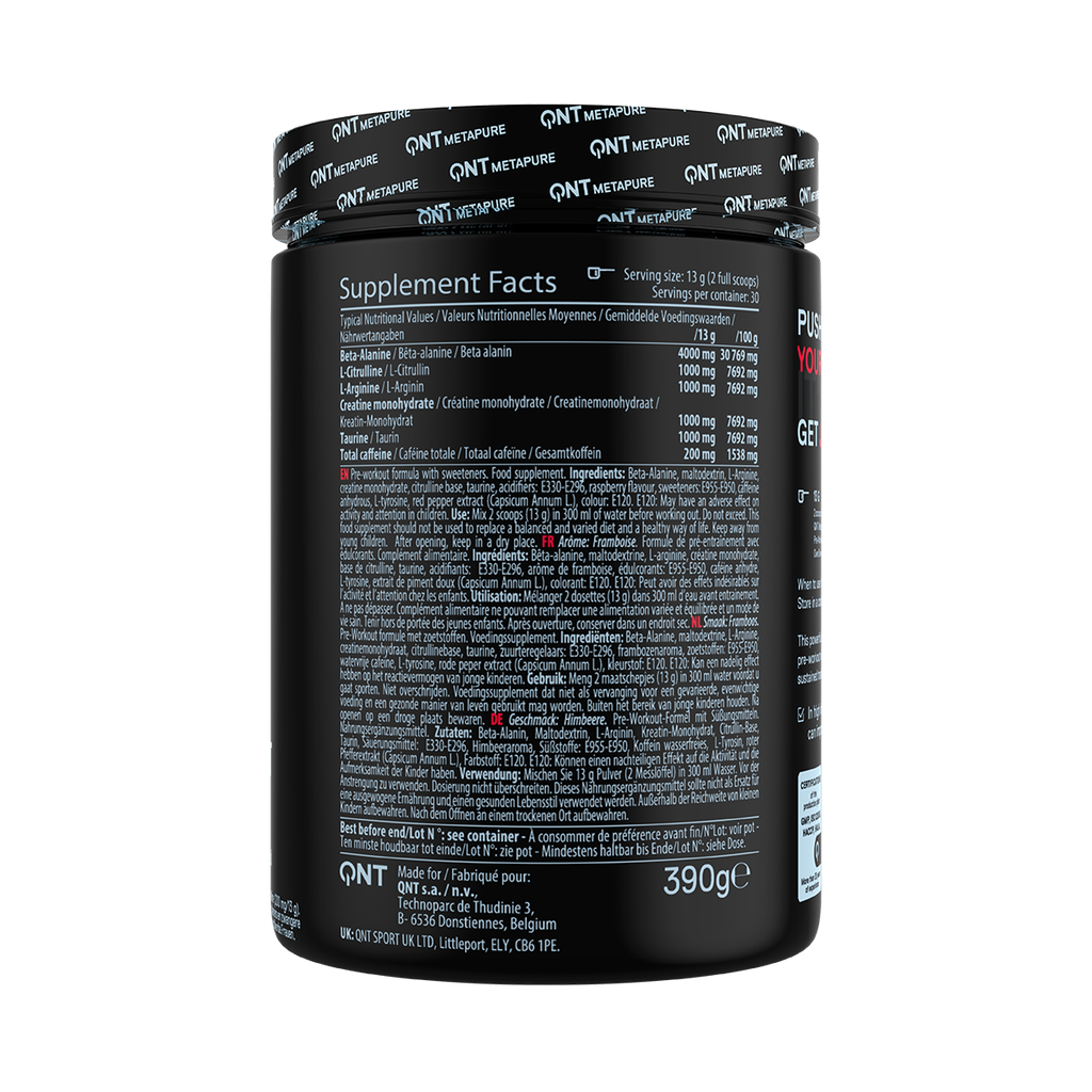 Pre Workout Overdrive Raspberry Killer - 390 g