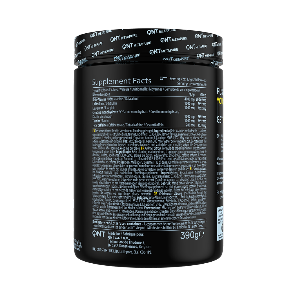 Pre Workout Overdrive Sweet Lemonade - 390 g