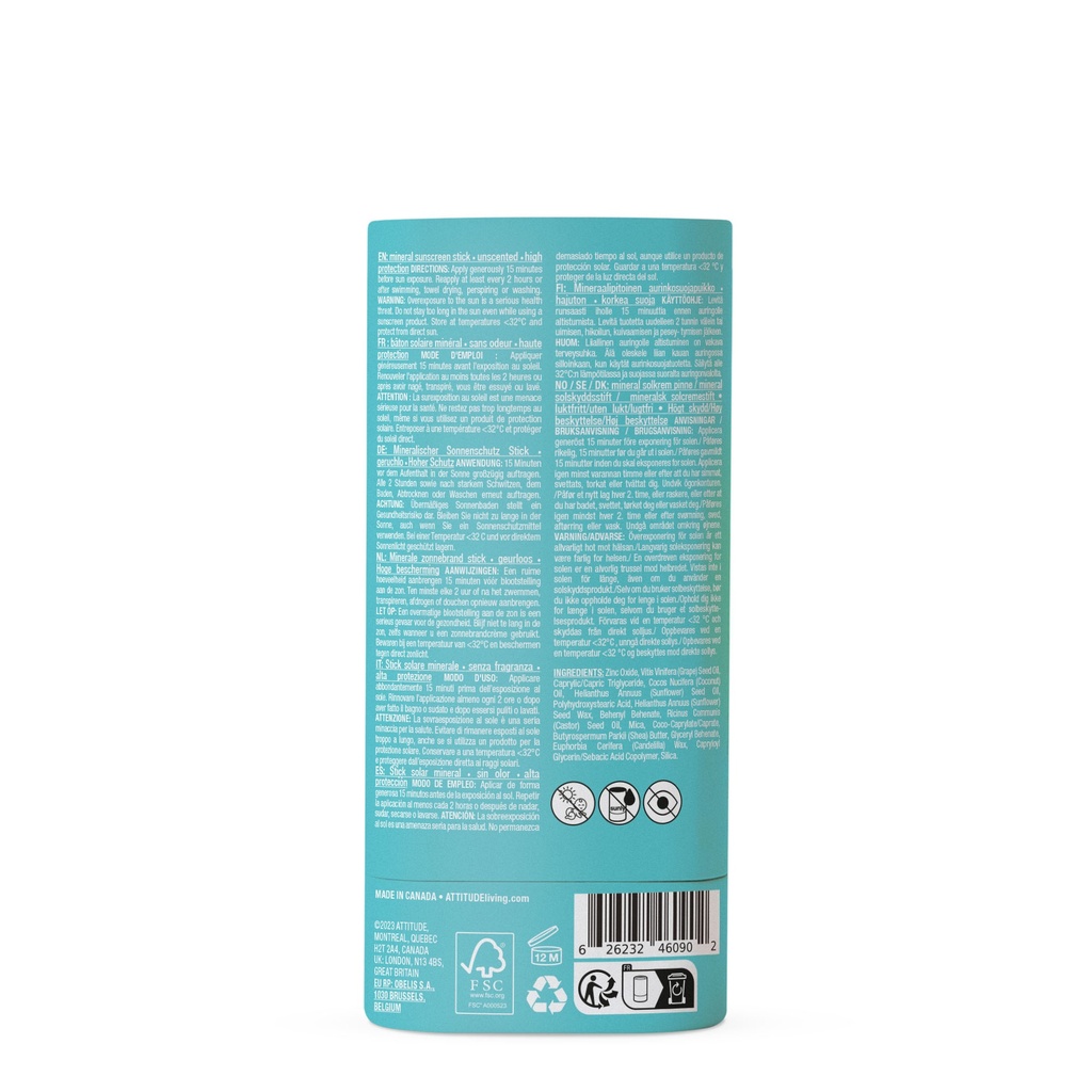 Sunly - Bâton solaire - SPF 30 - Sans Odeur
