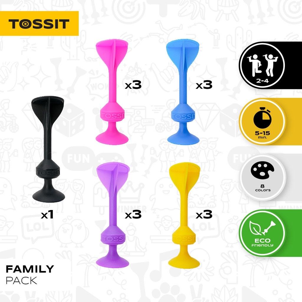 TOSSIT Game Family Pack PPBY