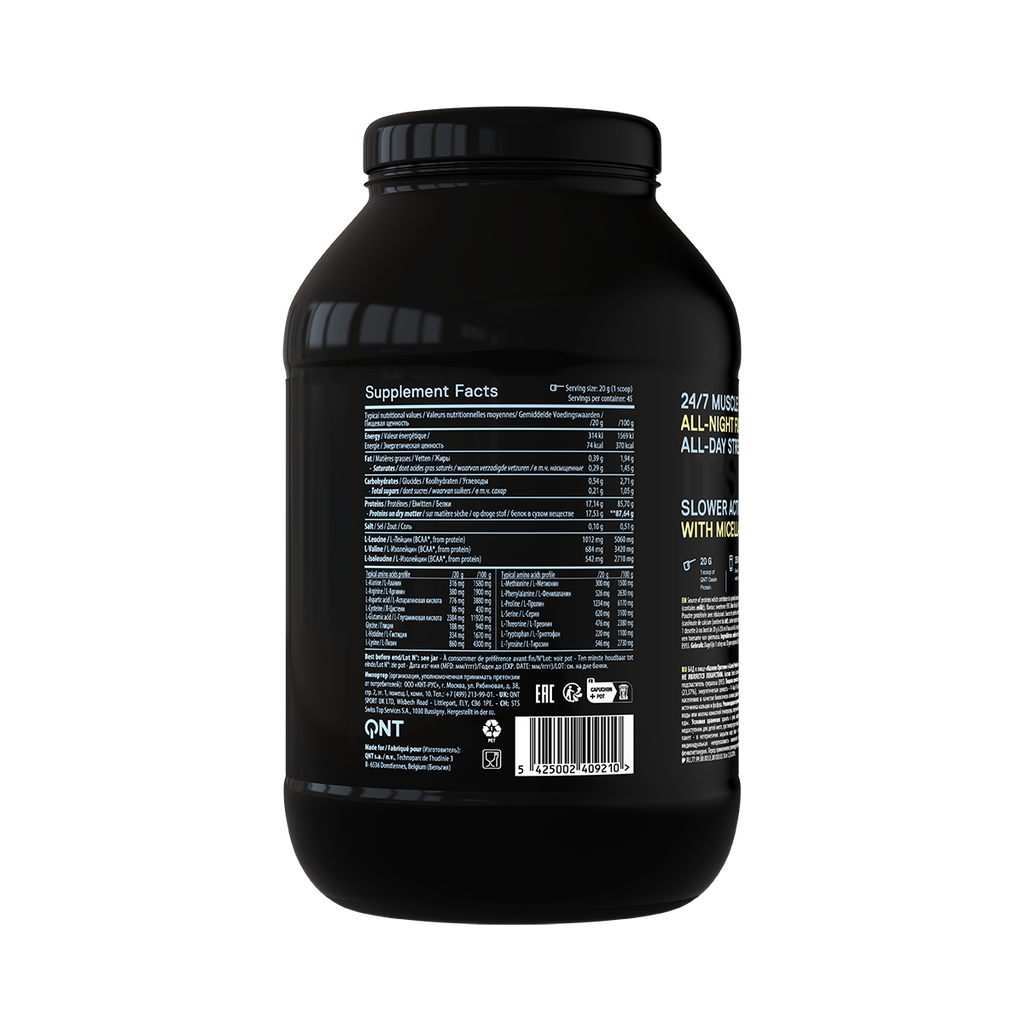 QNT CASEIN PROTEIN - Vanilla - 908 g