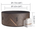 MSPA FRAME MONO  Hot Tub - Bubble & Jet Spa