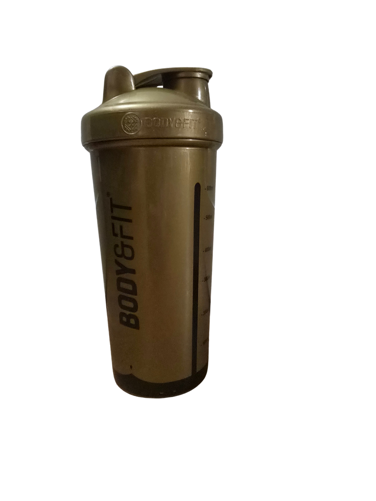 Premium Sports Shaker Bottle – 730ml – Gold Edition