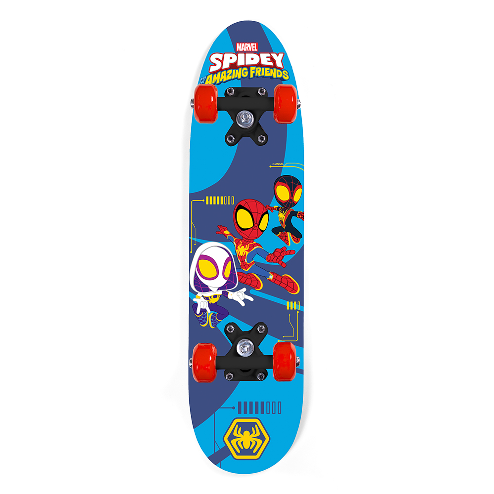 WOODEN SKATEBOARD 24" x 5,9" /61 x 15cm Spidey