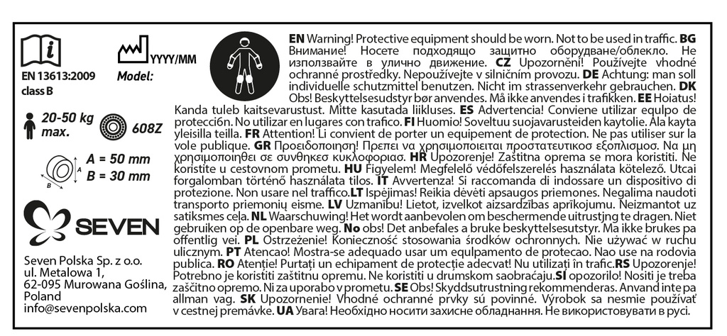 WOODEN SKATEBOARD 24" x 5,9" /61 x 15cm SPIDER MAN