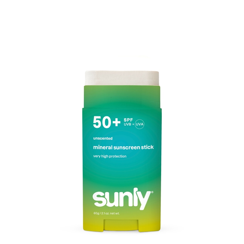 Mineral sunscreen Stick Face & Body - SPF 50 - unscented