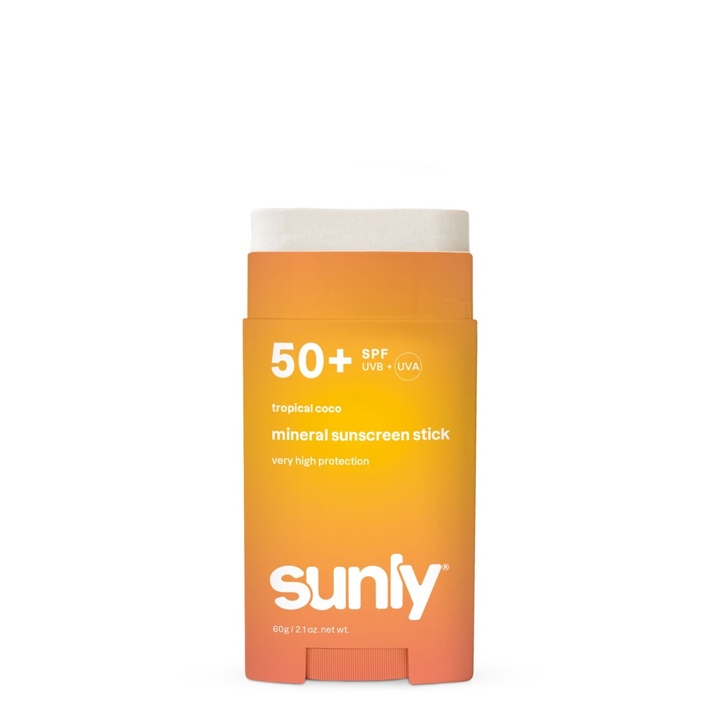 Mineral sunscreen Stick Face & Body - SPF 50 - tropicale coco