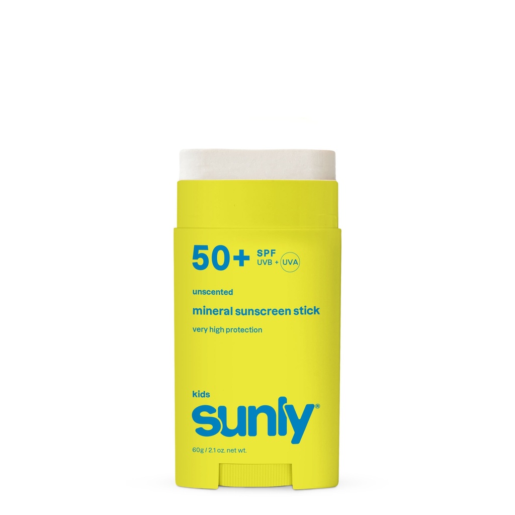 Mineral sunscreen Stick Face & Body  - Kids - SPF 50 - unscented