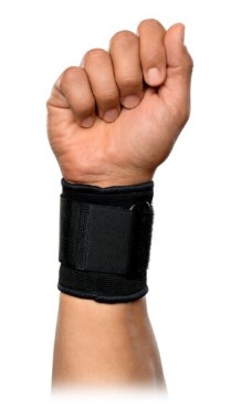 Wrist Sleeve / Adjustable / elastic Black S/M