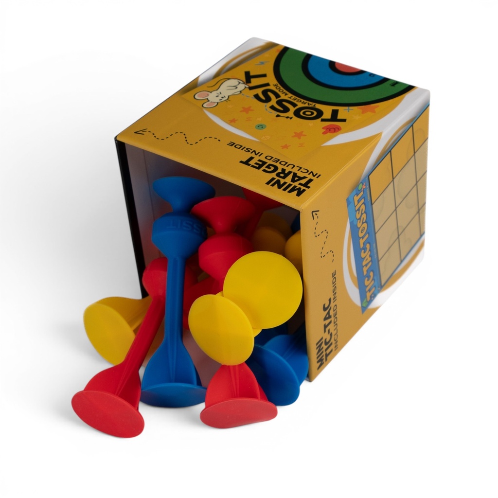 TOSSIT Mini Darts - Classic Edition - red-blue-yellow