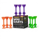 TOSSIT Mini Darts - Neon Edition, orange-purple-green