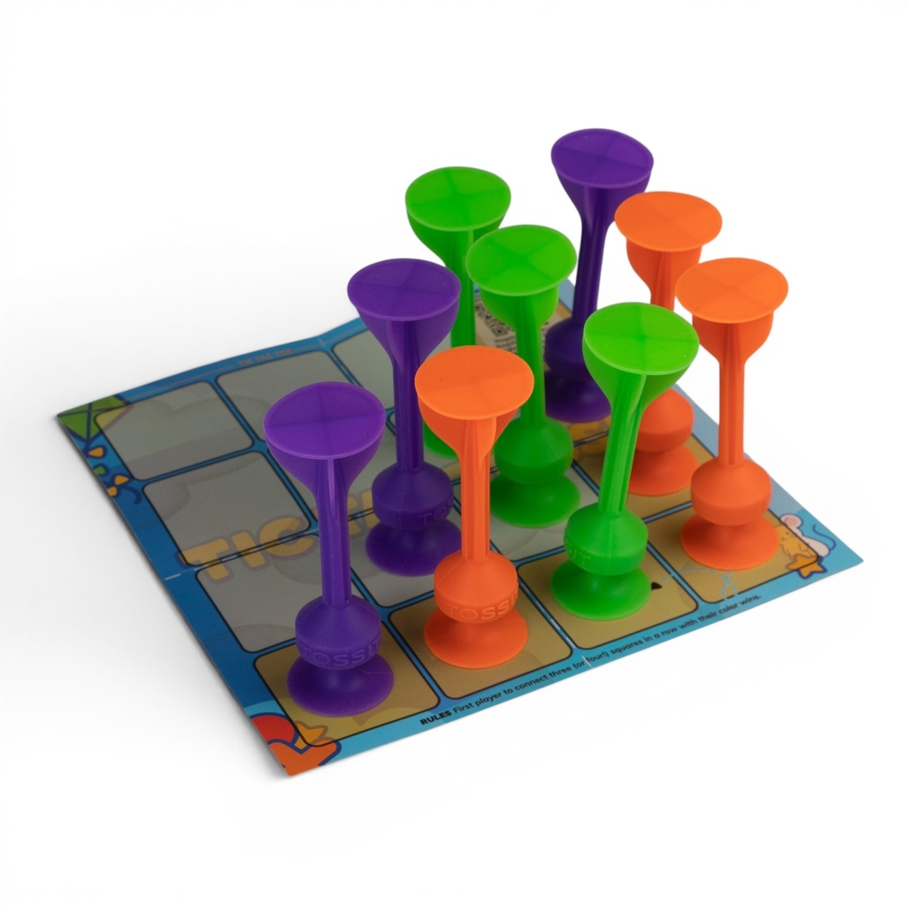 TOSSIT Mini Darts - Neon Edition, orange-purple-green