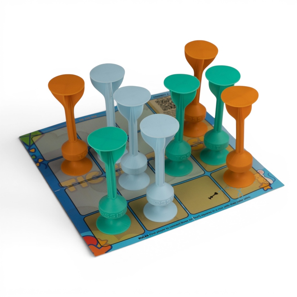 TOSSIT Mini Darts - Beach Edition - iceblue-cyan-caramel